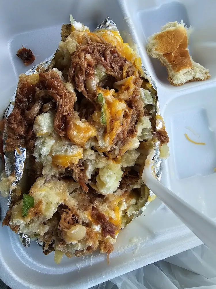 Pulled Pork Potatoe